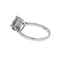 1.25ct Mystic Fire Topaz Diamond Ring in 10KT White Gold
