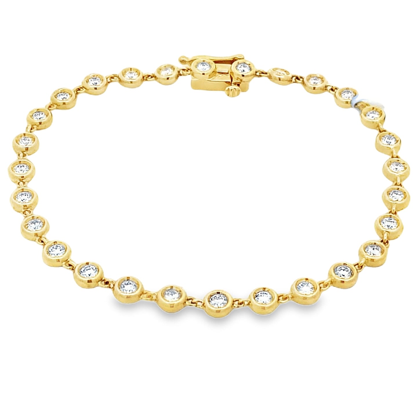 1.50ct Lab Grown Diamond Bracelet in 10KT Yellow Gold