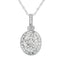 Genuine .25ct Diamond Fashion Pendant in 10KT White Gold