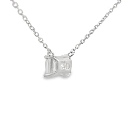 1.00ct Lab Grown Diamond Pendant in Sterling Silver