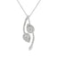 Genuine .50ct Diamond Pendant in 10KT White Gold