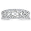 Bague de mode en diamant de 0,50 ct en or blanc 10KT