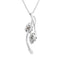 Genuine .50ct Diamond Pendant in 10KT White Gold