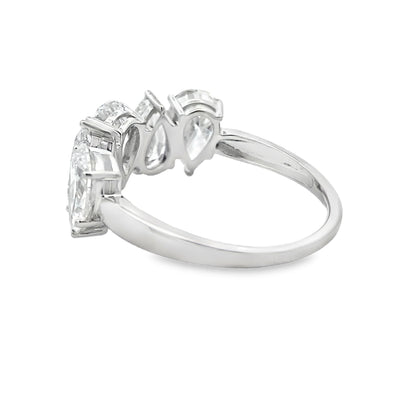 Lab Grown Diamond Wedding Band Ring in 10KT White Gold