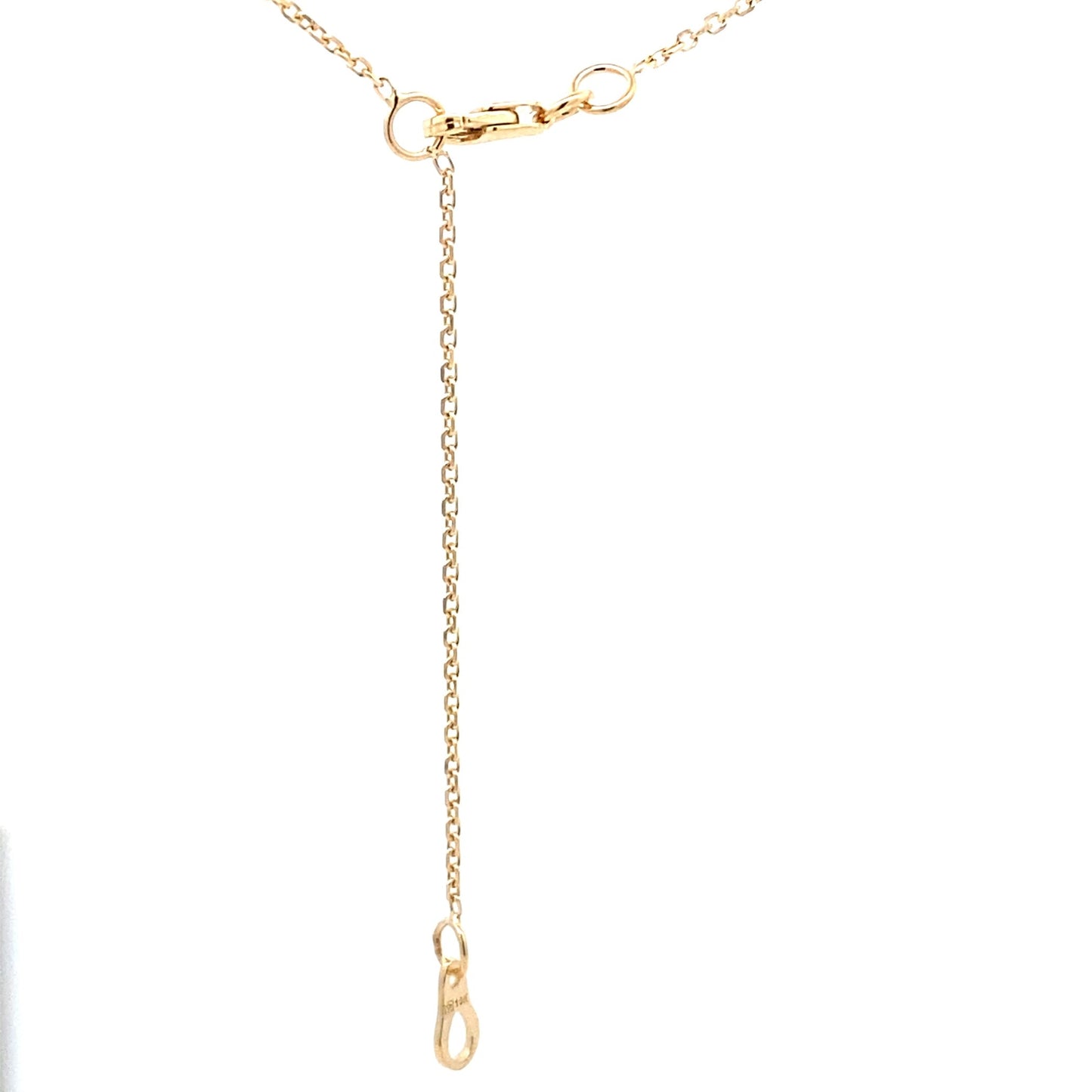 .73ct Colgante de Rubí y Diamante en Oro Amarillo de 10KT