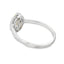 Natural .47ct Citrine Diamond Ring in 10KT White Gold