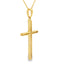 .21ct Diamond Cross Pendant in 14KT Yellow Gold