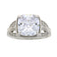 Bague en Zirconium Cubique Authentique en Argent Sterling