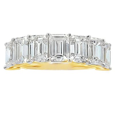 14KT Yellow Gold Lab Grown Diamond Fashion Band Ring