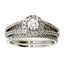 1.00ct Diamond Engagement Ring Set in 14KT White Gold