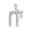 Pendentif de mode en opale naturelle créée en argent sterling
