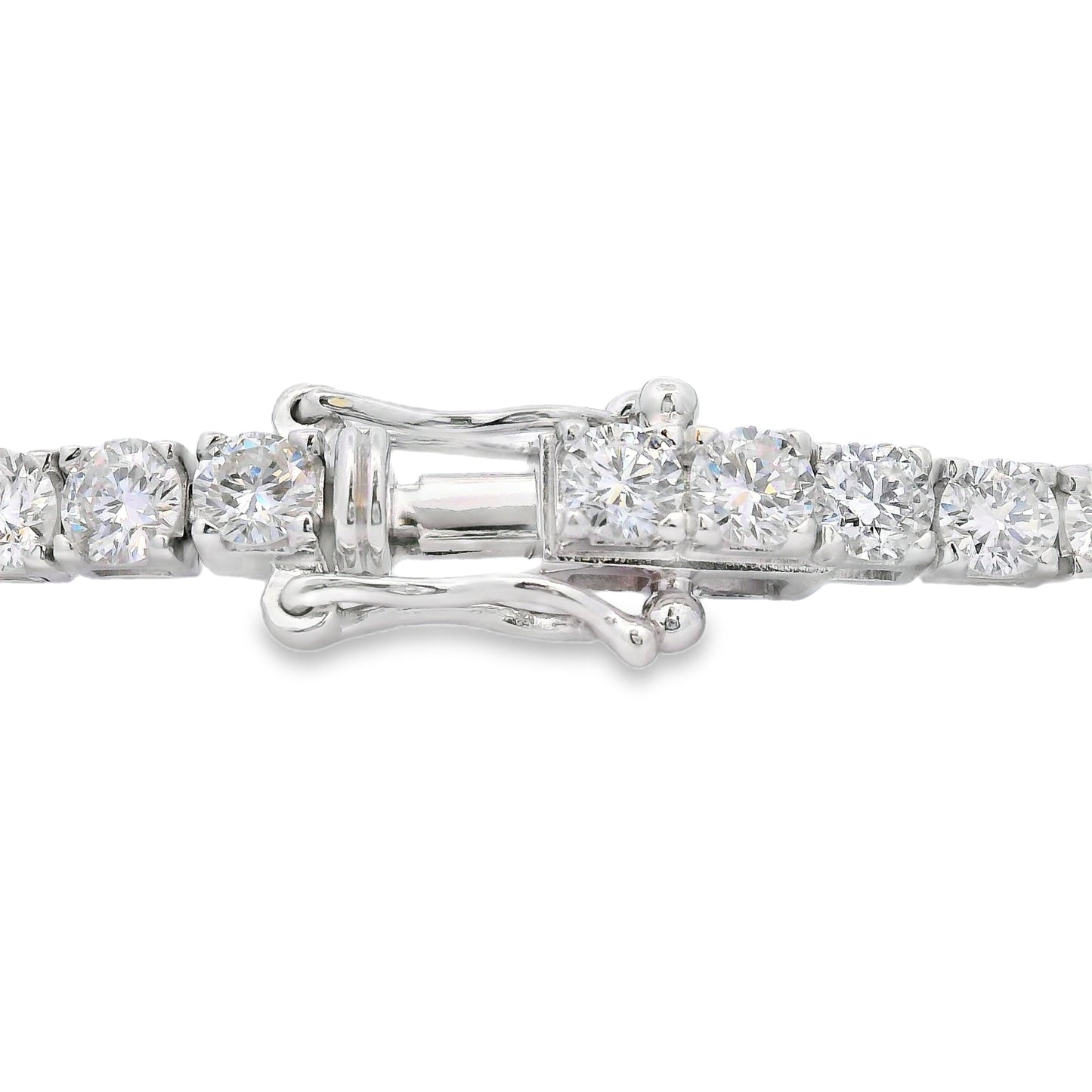 Lab Grown Diamond Tennis Bracelet in Sterling Silver