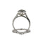 1.30ct Diamond Engagement Ring Set in 10KT White Gold