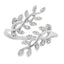 Anillo de Diamante Genuino de .10ct en Plata Esterlina