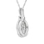 Genuine .25ct Diamond Fashion Pendant in 10KT White Gold