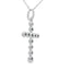 .20ct Diamond Cross Pendant in 14KT White Gold