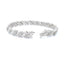 Genuine 5.00ct Diamond Tennis Bracelet in 10KT White Gold