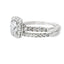 Lab Grown Diamond Engagement Ring Set in 10KT White Gold