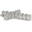 Pendentif Croix en Diamant de 0,25 ct en Argent Sterling