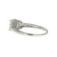 Natural Opal and Diamond Ring in 10KT White Gold