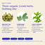 Té griego revitalizante con salvia y hierba luisa: mezcla para fortalecer el sistema inmunitario