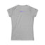 T-shirt graphique pour femmes Impeccablement Détaché avec chat