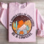 Sudadera "En un mundo lleno de princesas, sé una vaquera"