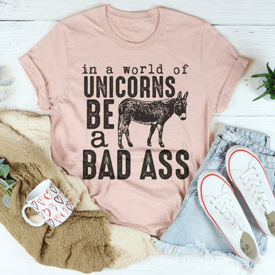 T-shirt Soyez Un Badass - Vêtements Quotidiens Audacieux