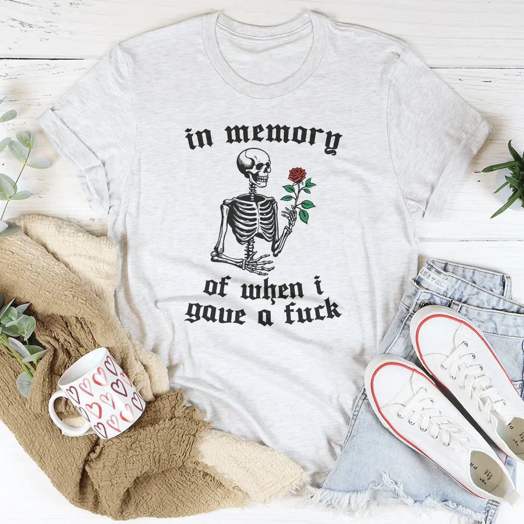 En memoria de cuando me importaba un carajo