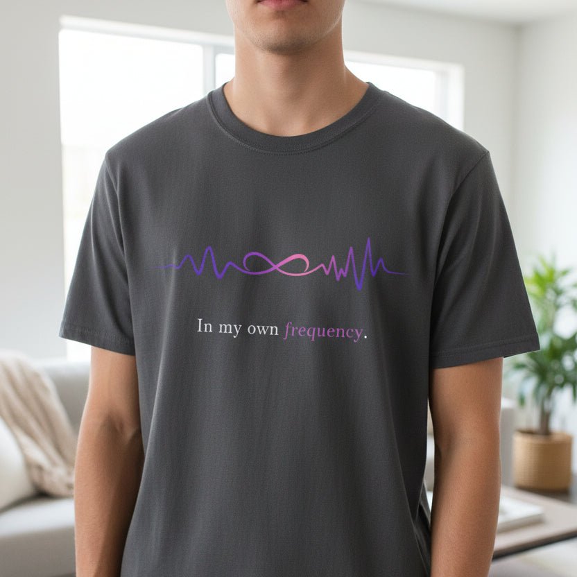 Dans ma propre fréquence – T-shirt de sensibilisation à l'épilepsie