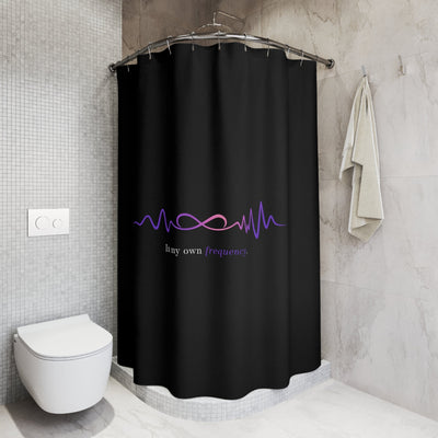 In My Own Frequency Shower Curtain