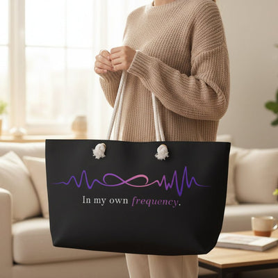 Bolso de fin de semana In My Own Frequency – Tote de concienciación sobre la epilepsia