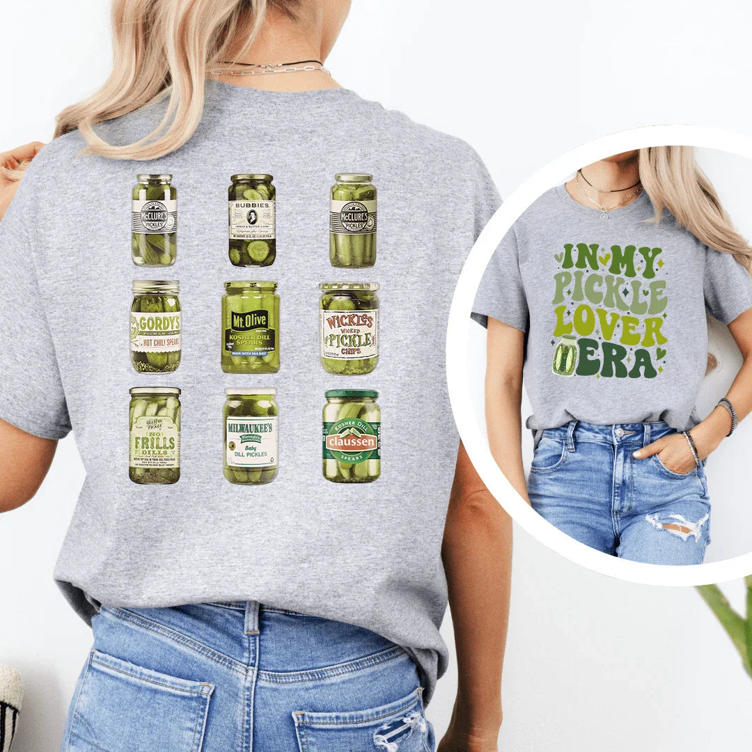 Camiseta de la era de los amantes de los pepinillos
