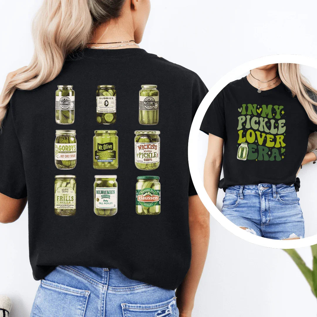 Camiseta de la era de los amantes de los pepinillos