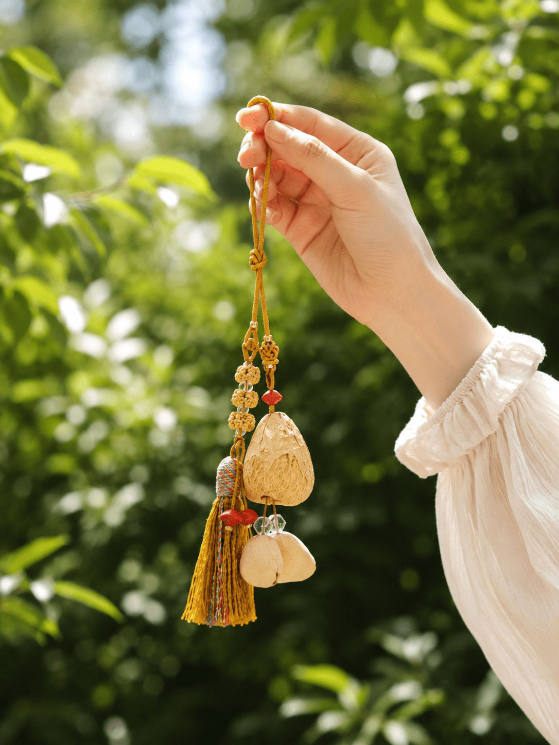 The Indigo Guardian - Royal Blue Tassel Car Charm