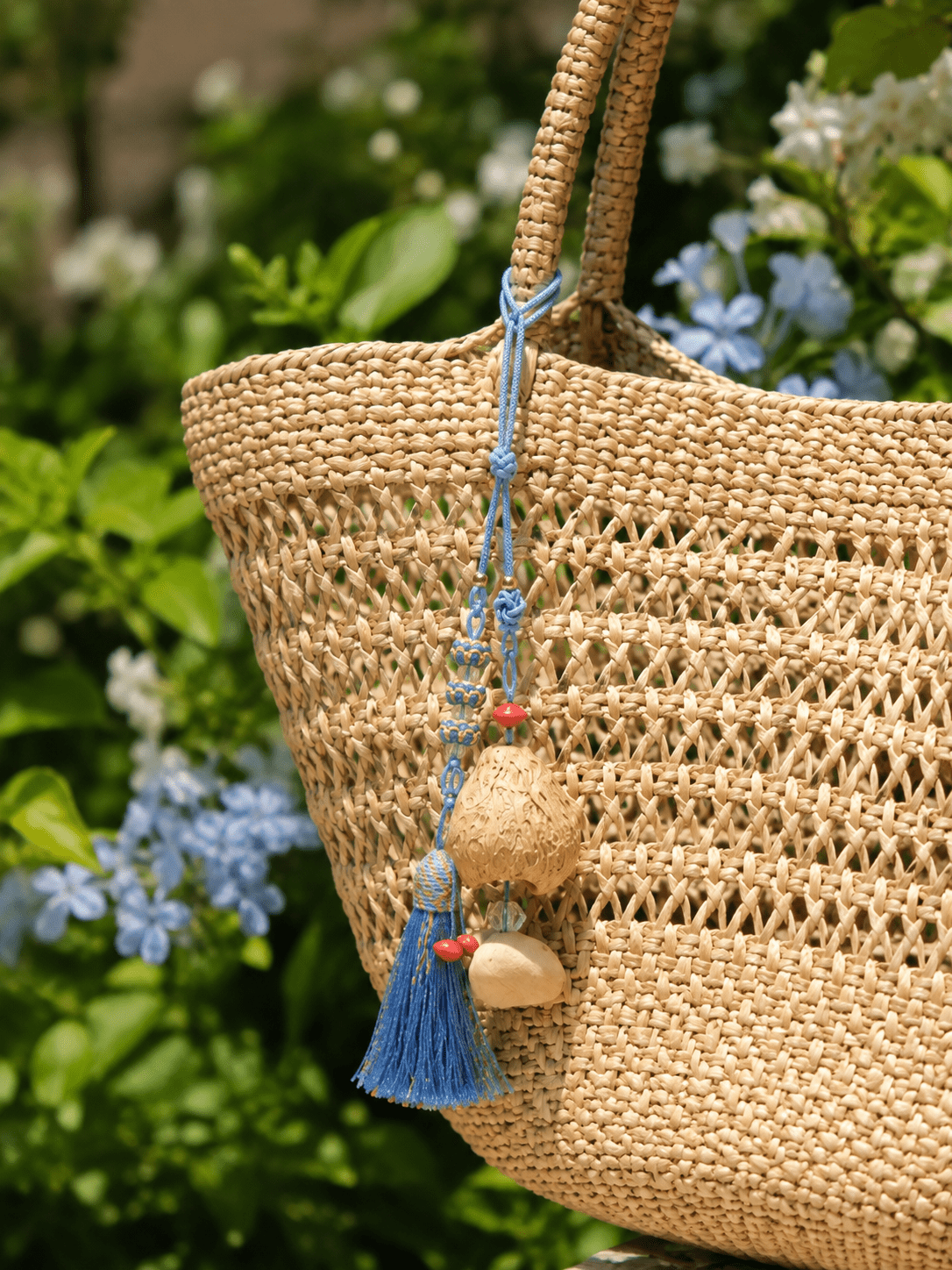 The Indigo Guardian - Royal Blue Tassel Car Charm