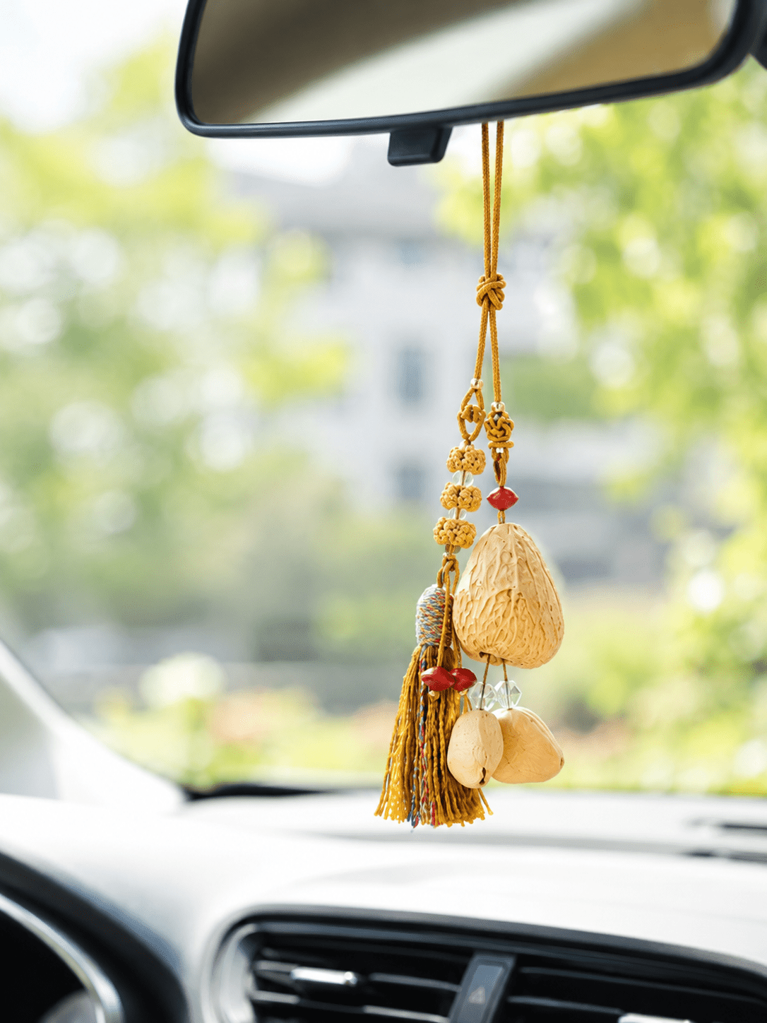 The Indigo Guardian - Royal Blue Tassel Car Charm