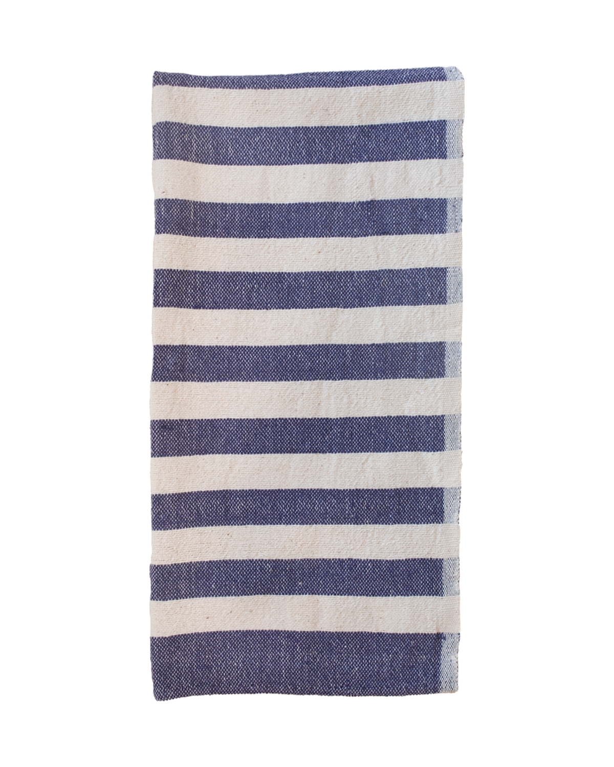 Artisan Indigo Striped Organic Cotton Hand Towel - Korvel