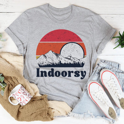 Indoorsy Tee - Soft and Stylish Everyday Wear