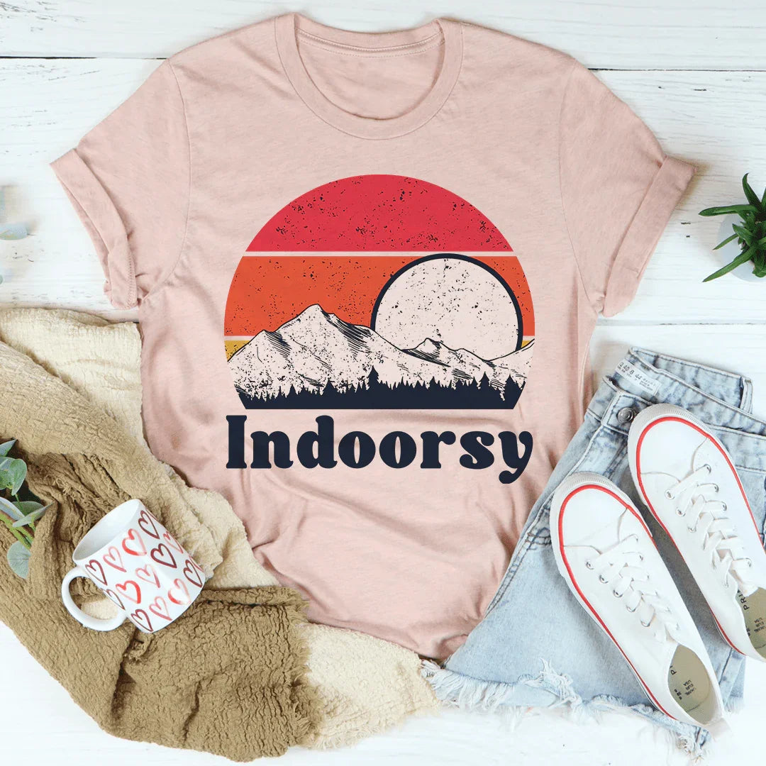 Indoorsy Tee - Soft and Stylish Everyday Wear
