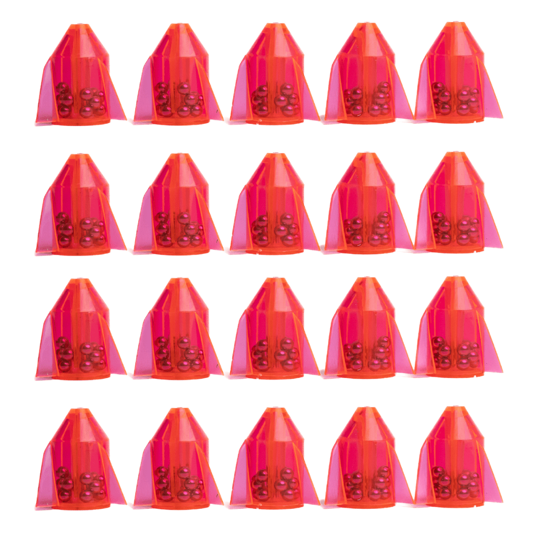 Pack de Rattles Rocket de la Série Inferno Tournament (Rouge)
