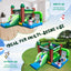 Castillo Inflable de Navidad con Ventilador