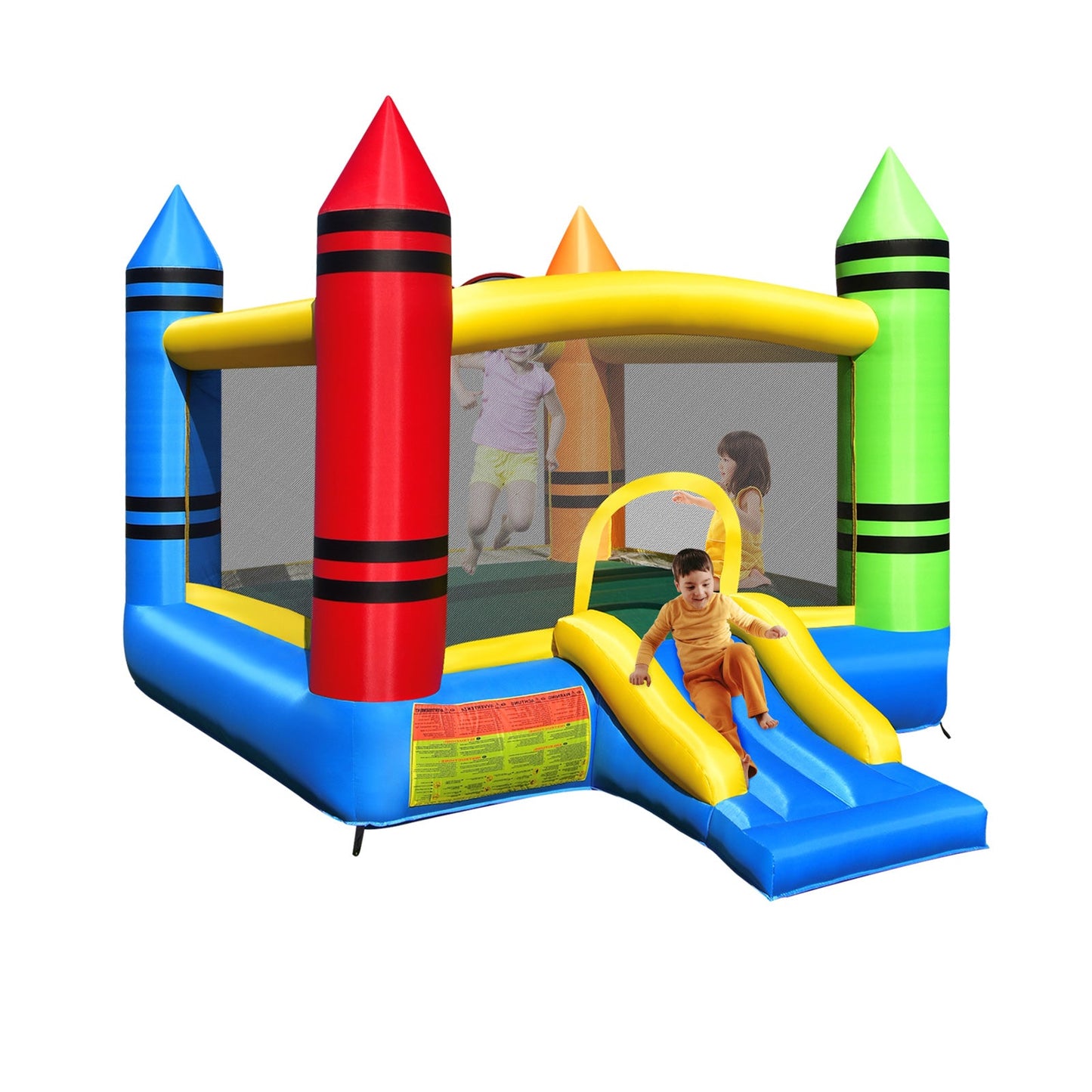 Kids Inflatable Bounce House with Slide