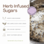 Juniper Apple Infused Artisan Culinary Sugar