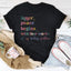 Inner Peace Begins With Four Words Tee