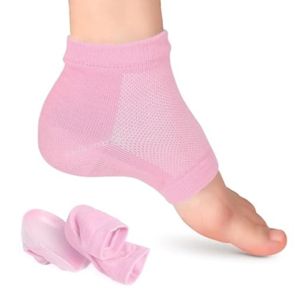 Inner sock pads men's and women's heel covers sports anti slip SEBS semi pad biomimetic thickened sock covers - Korvel