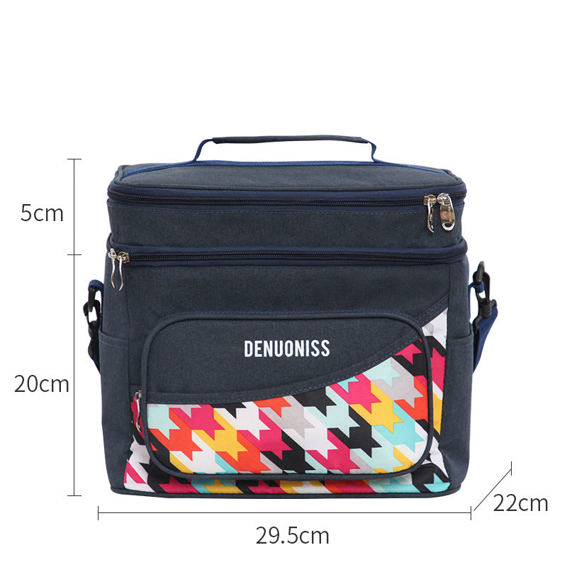 Premium Waterproof Insulated Lunch Bag with Large Capacity