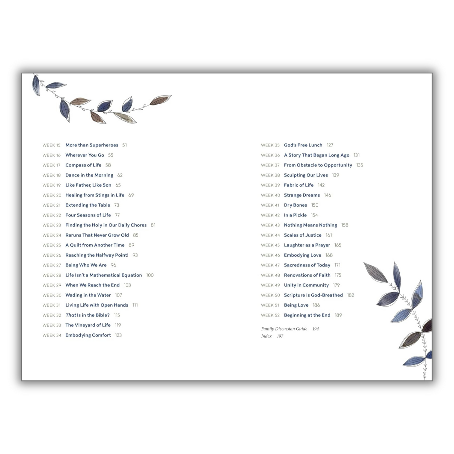 Family Bible Journey: 52 Weeks of Faith and Connection (Spiral Bound) - Korvel