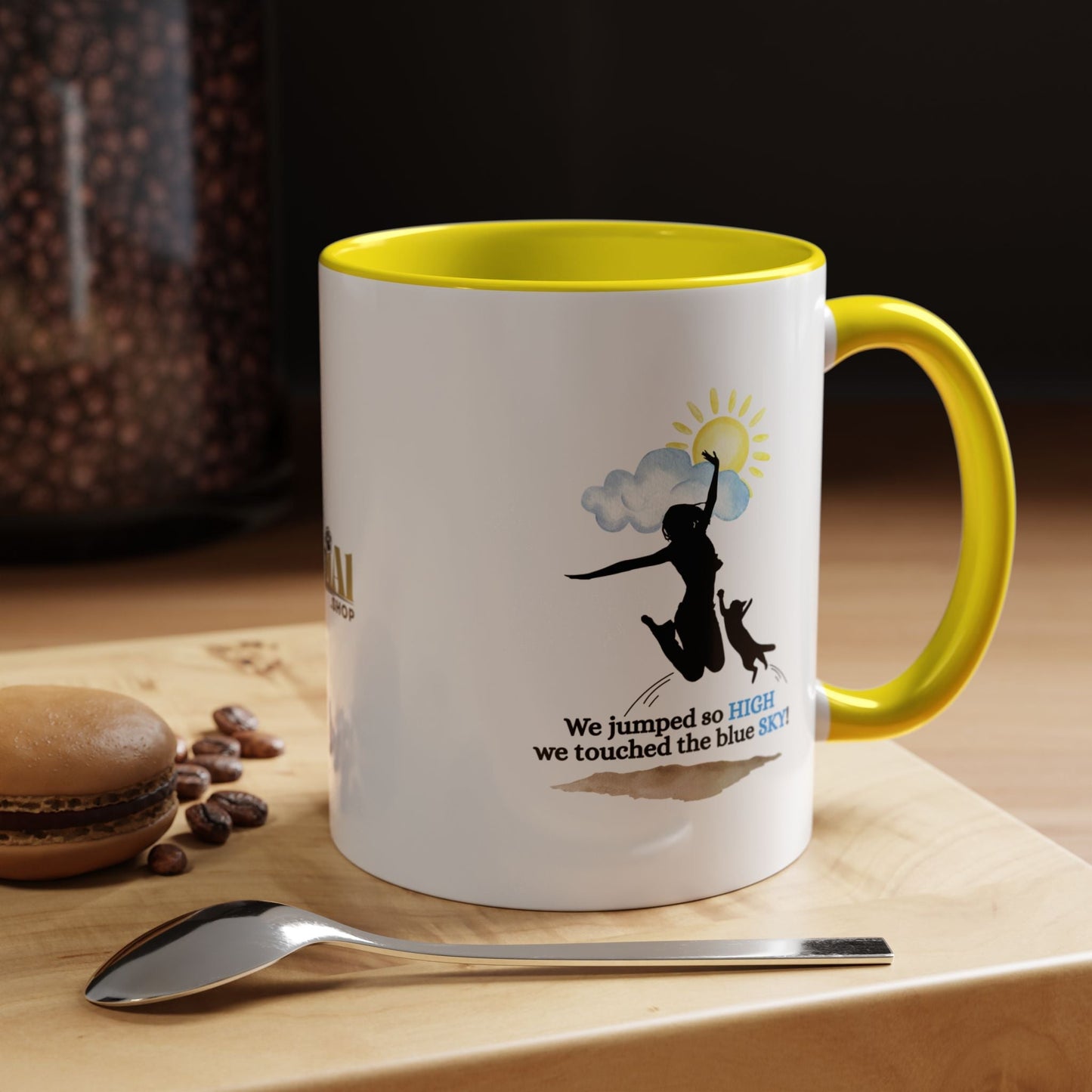 Inspirational Coffee Mug - Fun Gift for Cat Lovers