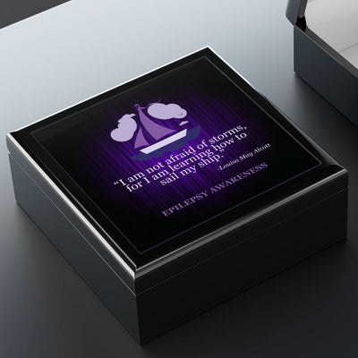 Inspirational Epilepsy Awareness Jewelry Box - Thoughtful Gift